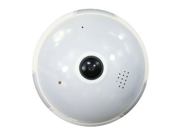 Bulb Indoor Home Security Camera , Hidden Surveillance Cameras Wireless