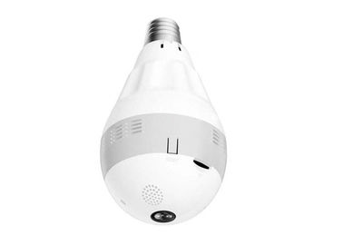 Night Vision Light Bulb Spy Camera , IP Security Camera System Motion Detection
