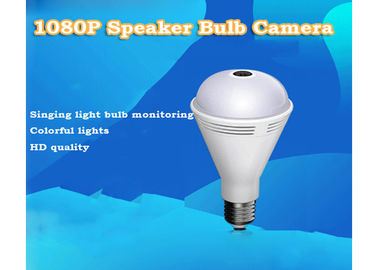 1080P HD Bulb Indoor Wifi Security Camera With Colorful Light Automatic Alarm​