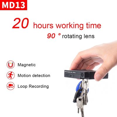 Motion Detection Magnetic 1500mAh Mini Body Camera