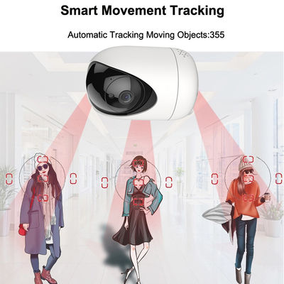 Human Shape Tracking 3.6mm Lens Smart Wireless Ip Camera