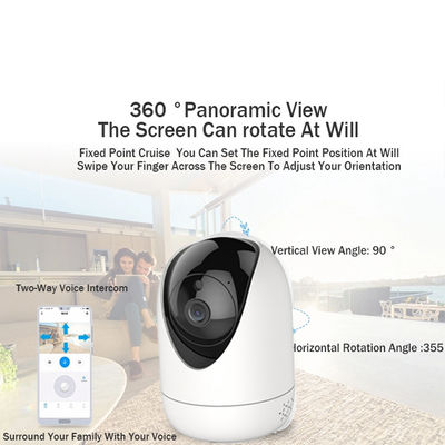 10M Infrared H.265X Indoor Wifi Security Camera With Iphone App