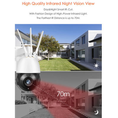 2.4 Megapixel 4G Solar Camera Night Vision 5mp Motorized Lens