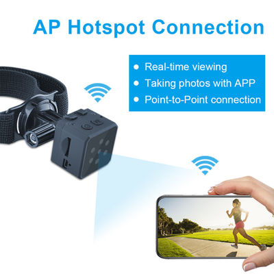 APP Live Video Wearable Wireless SPY Cameras For Outdoor Sport