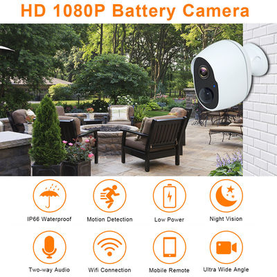 1080P IP66 4G Solar Camera With Waterproof Rechargeable Battery