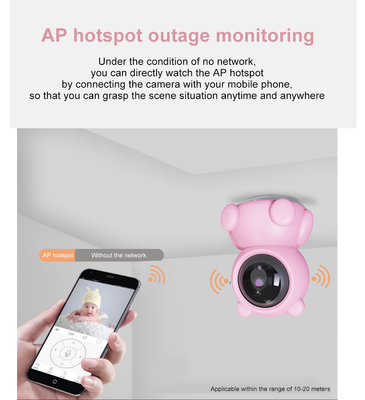 Al Wireless IP Monitoring Camera AP Hotspot With WiFi Connection