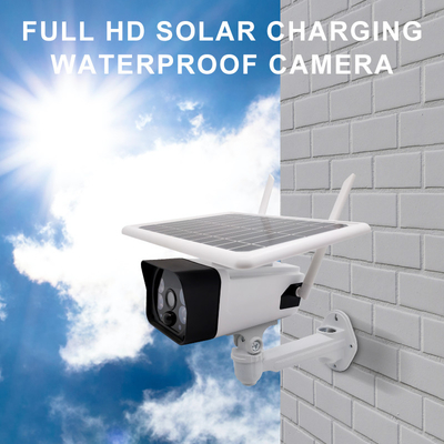 CCTV Security IP66 HD 1080P Outdoor Wireless PIR Sensor Wireless Surveillance IP Camera Solar Powered Bullet Camera
