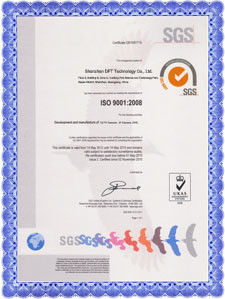 China Shenzhen D-Fit Technology Co., Ltd. certification